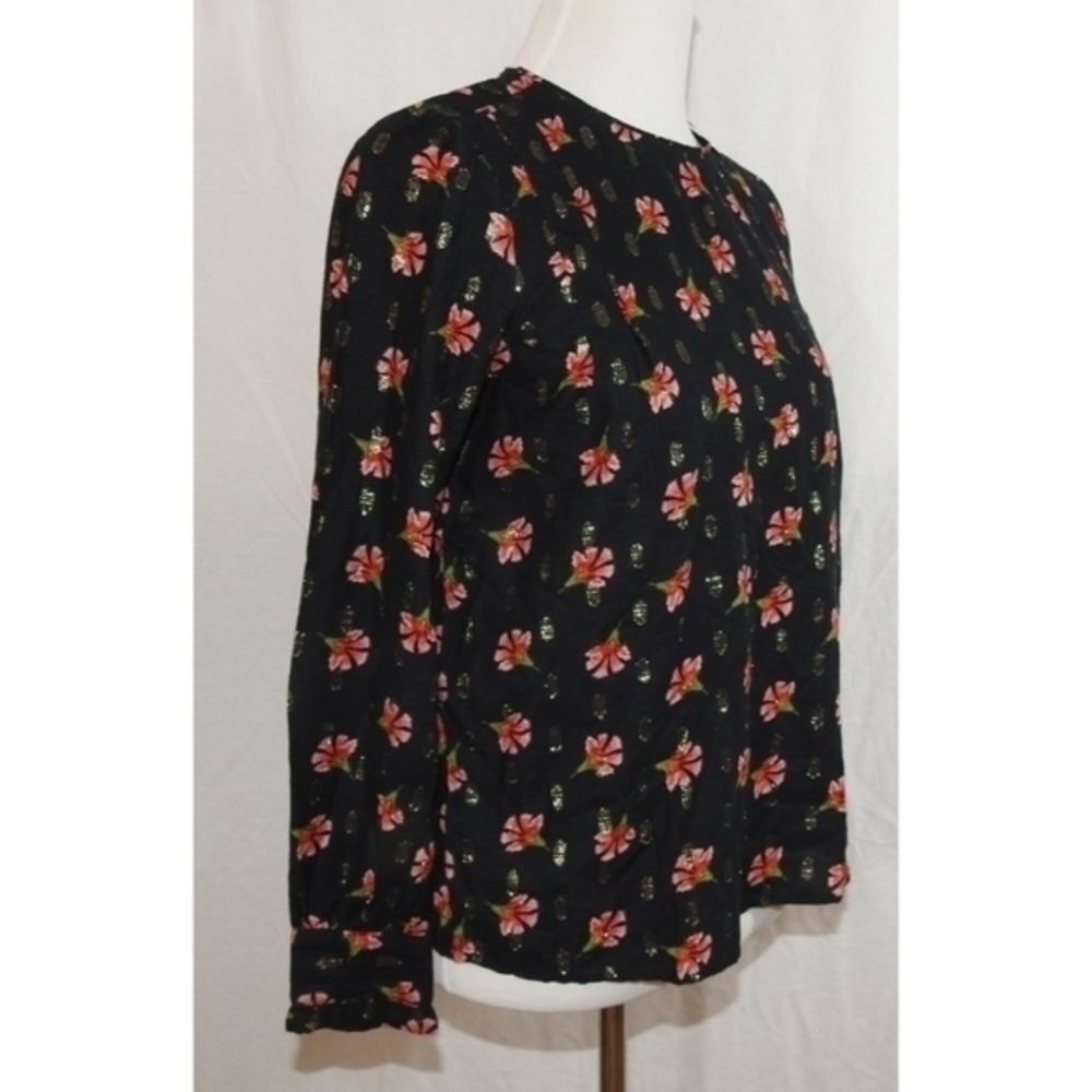 NWT Loft Floral‎ Top Size X-Small - Picture 7 of 15